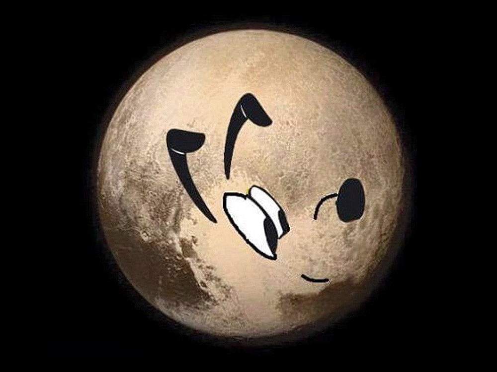 Disney's Pluto is hiding in NASA picture