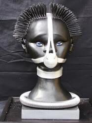Slave wearing face mask 2