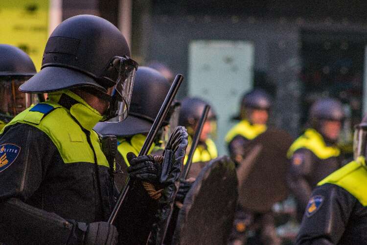 Riots in the Netherlands